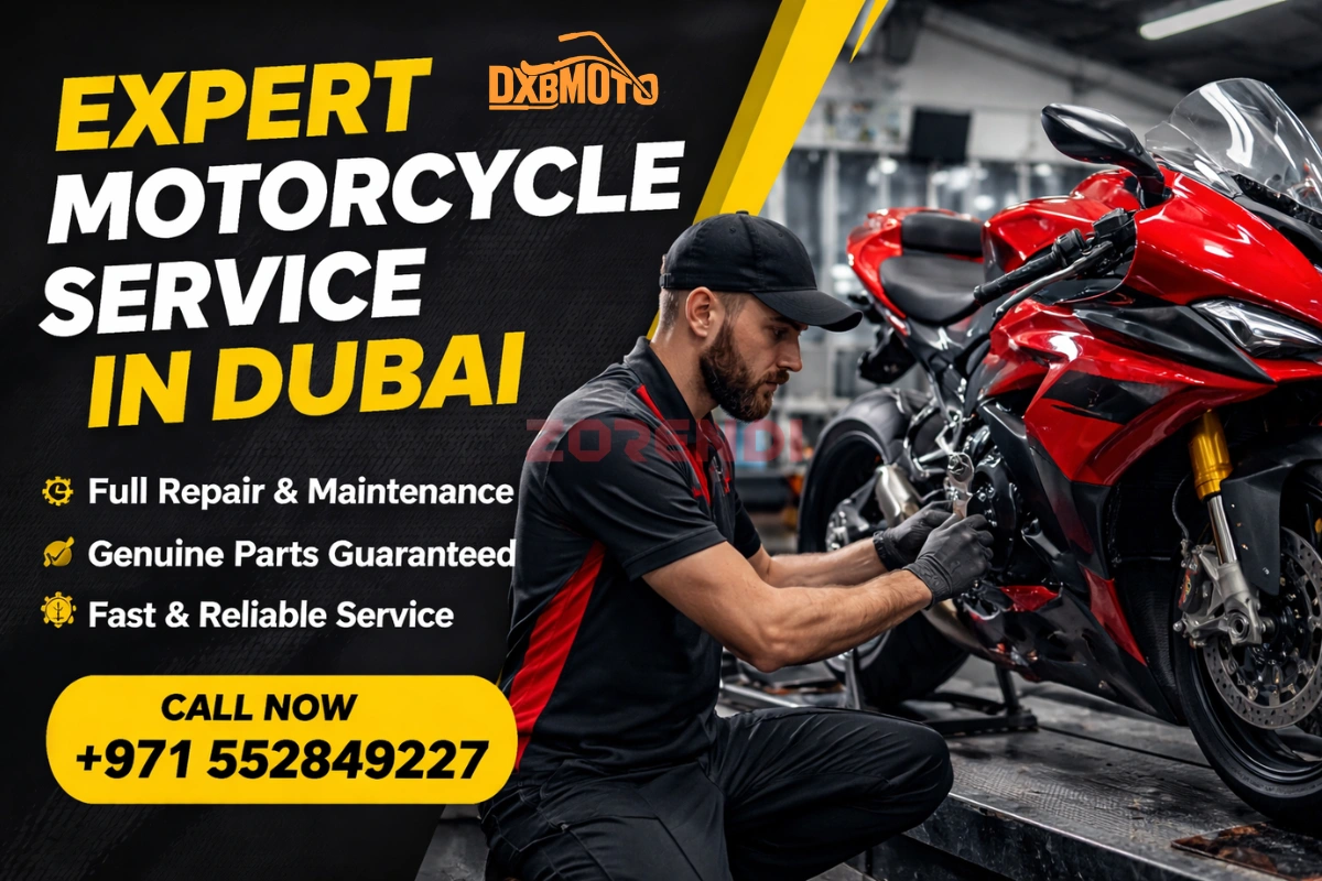 Expert Motorcycle Service in Dubai