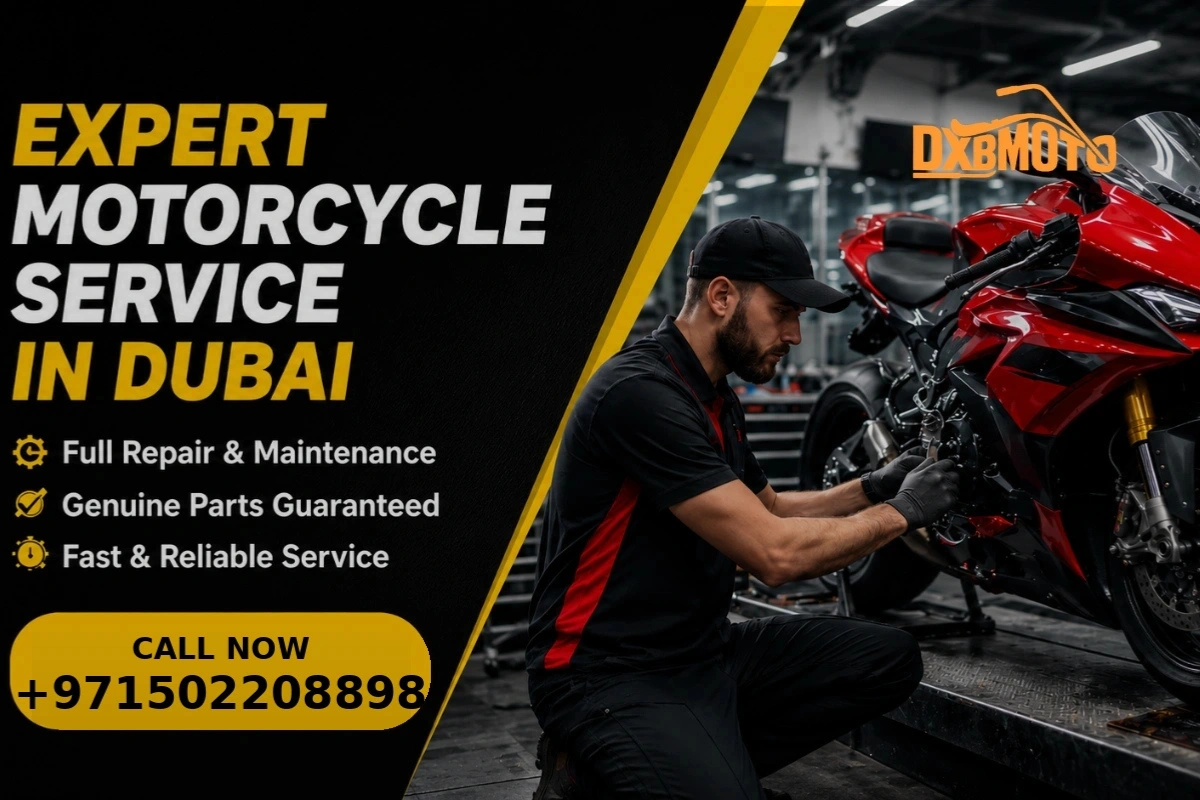 Expert Motorcycle Service in Dubai