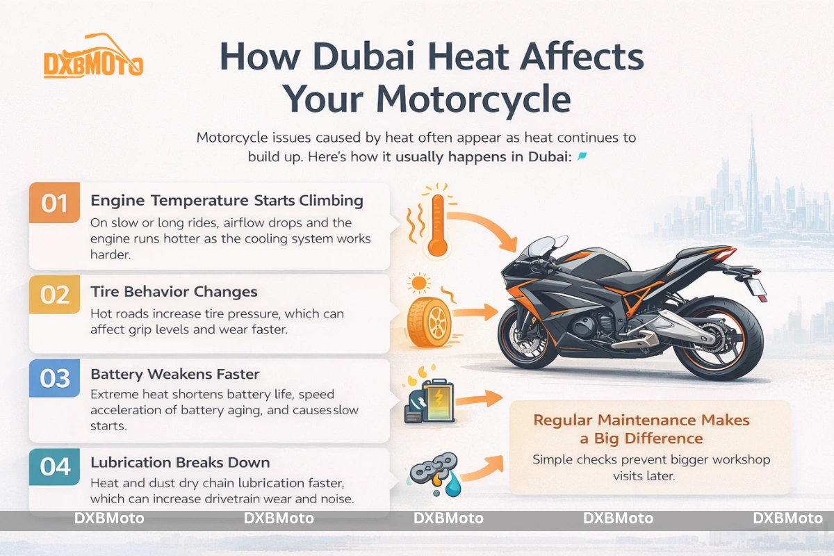 heat problem for bikes