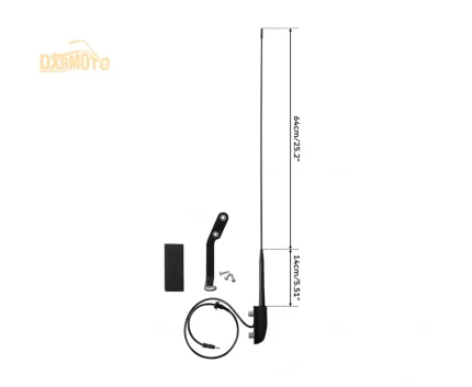 Motorcycle Rear Trunk Antenna For Honda Goldwing