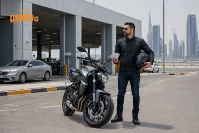 Motorcycle registration in Dubai