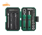 40-Piece Mini Ratchet Socket and Screwdriver Bit Set