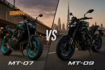 Yamaha MT-07 vs MT-09